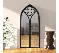 Miroir Noir 100x45 cm Fer pour Utilisation à l'Intérieur Décoratif vidaXL