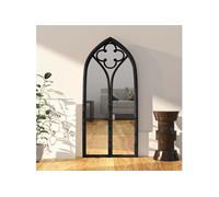 vidaXL Miroir 70x30 cm en fer Noir pour utilisation à l'intérieur