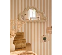 VERTBAUDET Miroir Nuage en Sherpa Enfant Beige TU