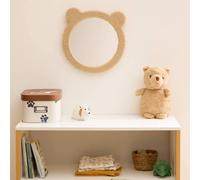 Miroir Ourson En Tissu Bouclette - Beary Marron TU