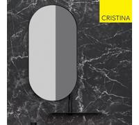Miroir Ovale Avec Tablette - MB15515 CRISTINA ONDYNA