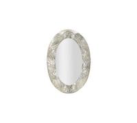 Miroir Mauro Ferretti Argelux Ovale Argenté 87,5x6,5x128 cm