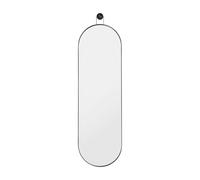 Ferm Living Miroir ovale Poise noir