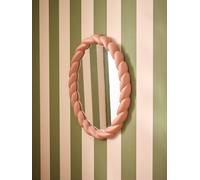 Miroir Ovale Torsadé Blush TU