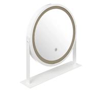 Miroir Pivotant à Poser LED 35cm Blanc