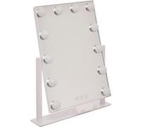 Pegane Miroir de salle de bain LED - Blanc