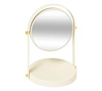 Miroir Pivotant Grossissant Duo 26cm Ivoire