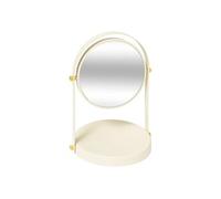 - Miroir Pivotant Grossissant "Duo" 26cm Ivoire