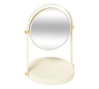 Miroir Pivotant Grossissant Duo 26cm Ivoire