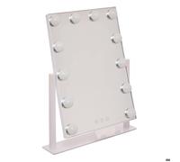 Miroir LED Pivotant Holly 43cm Blanc
