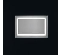 MIROIR POUR SALLE DE BAIN 90X60 AVEC LED RÉVERSIBLE + ALLUMAGE TOUCH