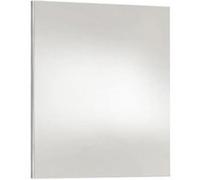 Miroir rectangulaire 100x70cm bords blanc laqué - NARCISSE - ALTOBUY Blanc