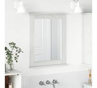 vidaXL Miroir VIGO Blanc antique 55,5 x 5 x 70 cm Bois de pin massif