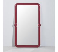 Miroir rectangulaire bordeaux, 71x120 cm 71x120x6cm Rouge