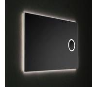Miroir Rectangulaire Cm 120x70 Avec Miroir Grossissant Retroéclairé À Led Réversible