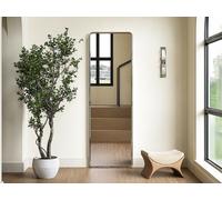 Miroir rectangulaire en aluminium- L. 55 x H. 170 cm - Chromé - REFLEYA