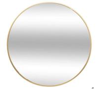 Miroir mural rond ALICE - Diamètre 70cm - Structure en métal doré - Atmosphera Décorateur d'intérieur