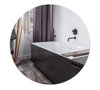 Miroir Rond Auto-adhésif, Miroir De Salle De Bain Moderne Sans Cadre, Miroir Mural, Miroir Décoratif De Salon, Sécurité Antidéflagrante, Miroir De Maquillage HD, Options De Tailles Multiples