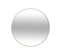 Atmosphera – Miroir rond Alice – Bois et métal – Diam. 110 cm – Doré