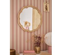 Miroir rond FESTON beige TU