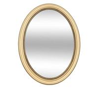 Miroir rond moulure ""Victoria"" 53x40cm or - Atmosphera Créateur d'intérieur