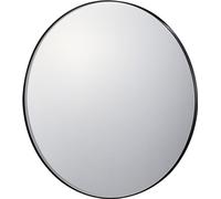 Miroir rond mural 30 pouces avec cadre en alliage d'aluminium
