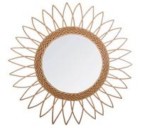 Atmosphera - Miroir Rosace - rotin D50 cm