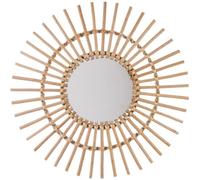 Miroir rotin soleil