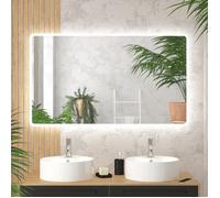 Miroir salle de bain avec eclairage LED - 120x70cm - GO LED