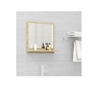 vidaXL Miroir salle de bain 40x37cm