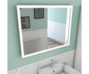 Miroir salle de bain LED auto-éclairant 60x80x5 cm AURLANE