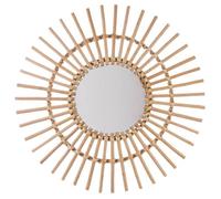 Miroir ""Soleil"" rotin D58cm - Atmosphera Créateur d'intérieur