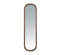 Miroir sur pied avec cadre en noyer Angel Cerdà Marron 40x150x4 cm