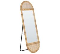 Miroir sur pied BARGES 150 cm Rotin Naturel