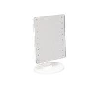 Paris Prix Miroir sur pied LED 28 x 16 cm Blanc