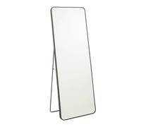 Miroir sur Pied Rectangle Lazaro 150cm Noir