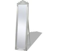 vidaXL Miroir sur pied Style baroque 243693 160x40 cm Argenté