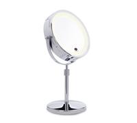 Miroir Tactile éclairage Led grossissant double face x1 x 10 sur pied