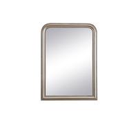 Vente-unique - Miroir trumeau en Bois de Paulownia - L. 80 x H. 110 cm - Champagne - Heloise