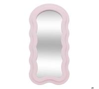 Miroir vague ""Ayna"" rose 60x30cm - Atmosphera Créateur d'intérieur