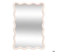 Miroir vague ""Judy"" beige 60x38cm - Atmosphera Créateur d'intérieur