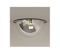 Miroirs de circulation en demi-dôme 2 pcs Ø30 cm Acrylique, rétroviseur, miroir de circulation convexe, sécurité routière