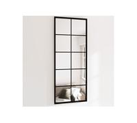 vidaXL Miroirs muraux 2 pcs - Métal noir
