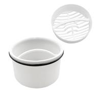 Mirorola Tube plongeur avec filtre à cheveux pour douche Viega Tempoplex - Kit de vidange de rechange - Tube plongeur - Récupérateur de cheveux - Pour modèle 6958.96, 625 221, filtre à cheveux pour