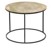 Mirrors & More Patty 82730179 Table d'appoint en métal doré