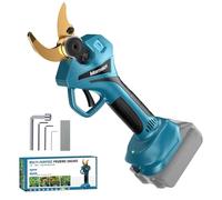 MIRTHBUY Sécateur Électrique Sans fil, Professionnel Secateur avec LCD affichage, Diamètre de coupe max 65mm, pour tailler les arbres ainsi que les arbres fruitiers, pour Makita 18V (no batterie)