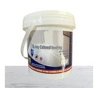 Misaakoeq Peinture pour Sol de Garage,Peinture Époxy Effet Sablé | Autolissante Haute Brillance Effet Marbre À Base D'eau Antidérapante Pour Béton Carrelage Bois Réfection