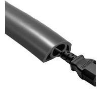 Misaakoeq Protecteur de cordon de sol,couvercle de cordon de sol - Sol de protection de câble flexible en PVC ignifuge - Cache-cordon auto-adhésif pour la gestion des câbles domestiques, protection de