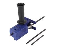 Mise à Niveau de L'accessoire de Scie pour Perceuse, Adaptateur de Scie Alternative Portable avec Lame de Scie 3 Pièces pour Couper le Métal