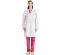 Misemiya Blouse Laboratoire Femme Cz-q8161, Blanc
